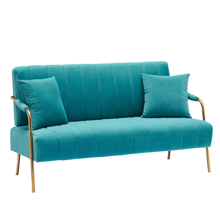 Mercer41 Jaimari 61'' Upholstered Loveseat & Reviews Wayfair